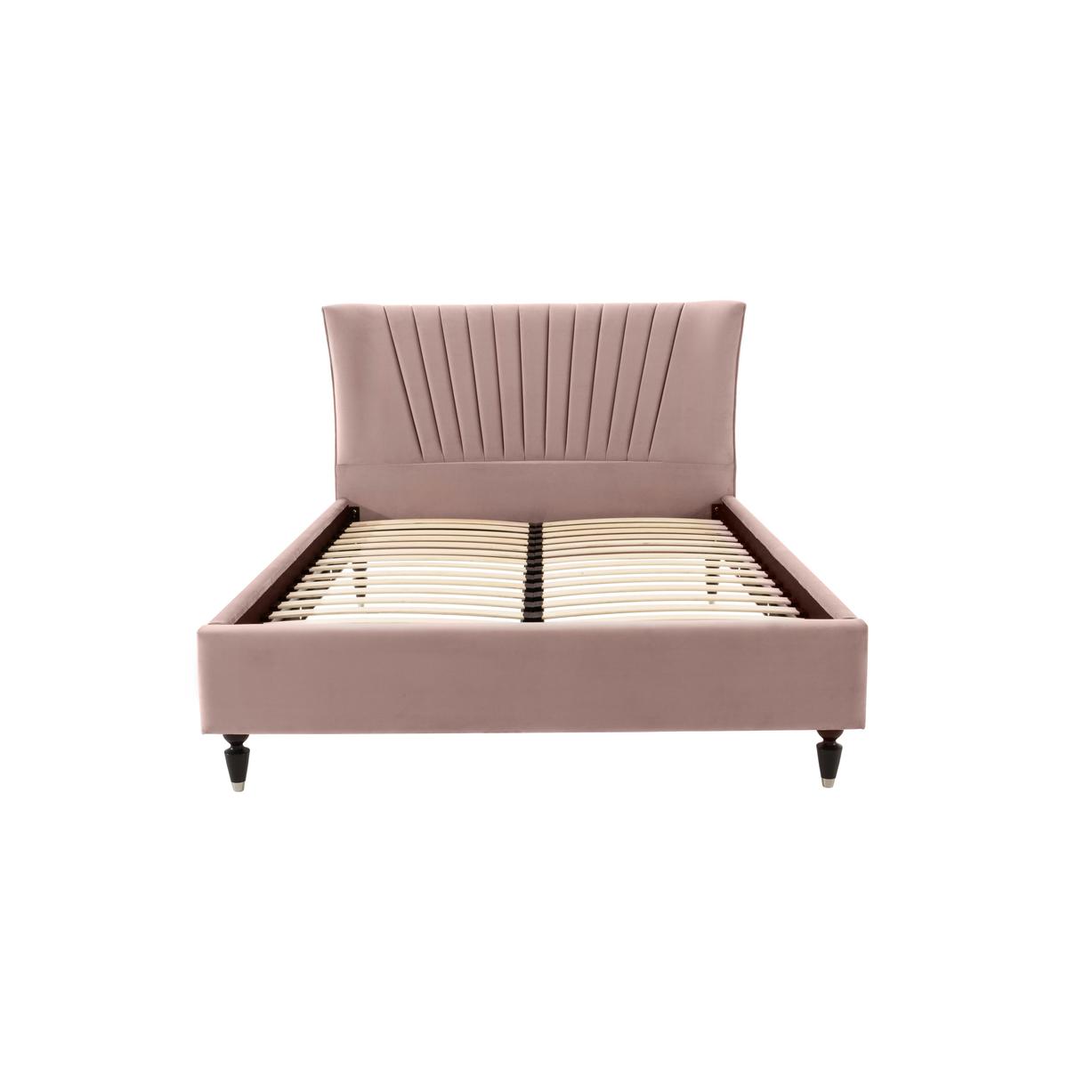 Narla Velvet Bed Frame - Single - Yellow - By Furniture Village – image 5