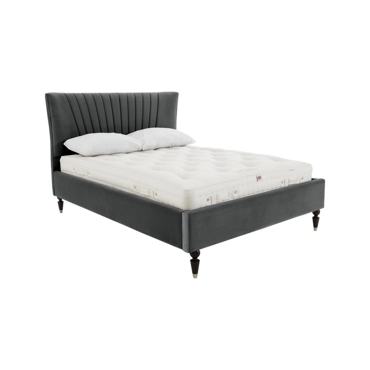 Narla Velvet Bed Frame - King Size – image 1