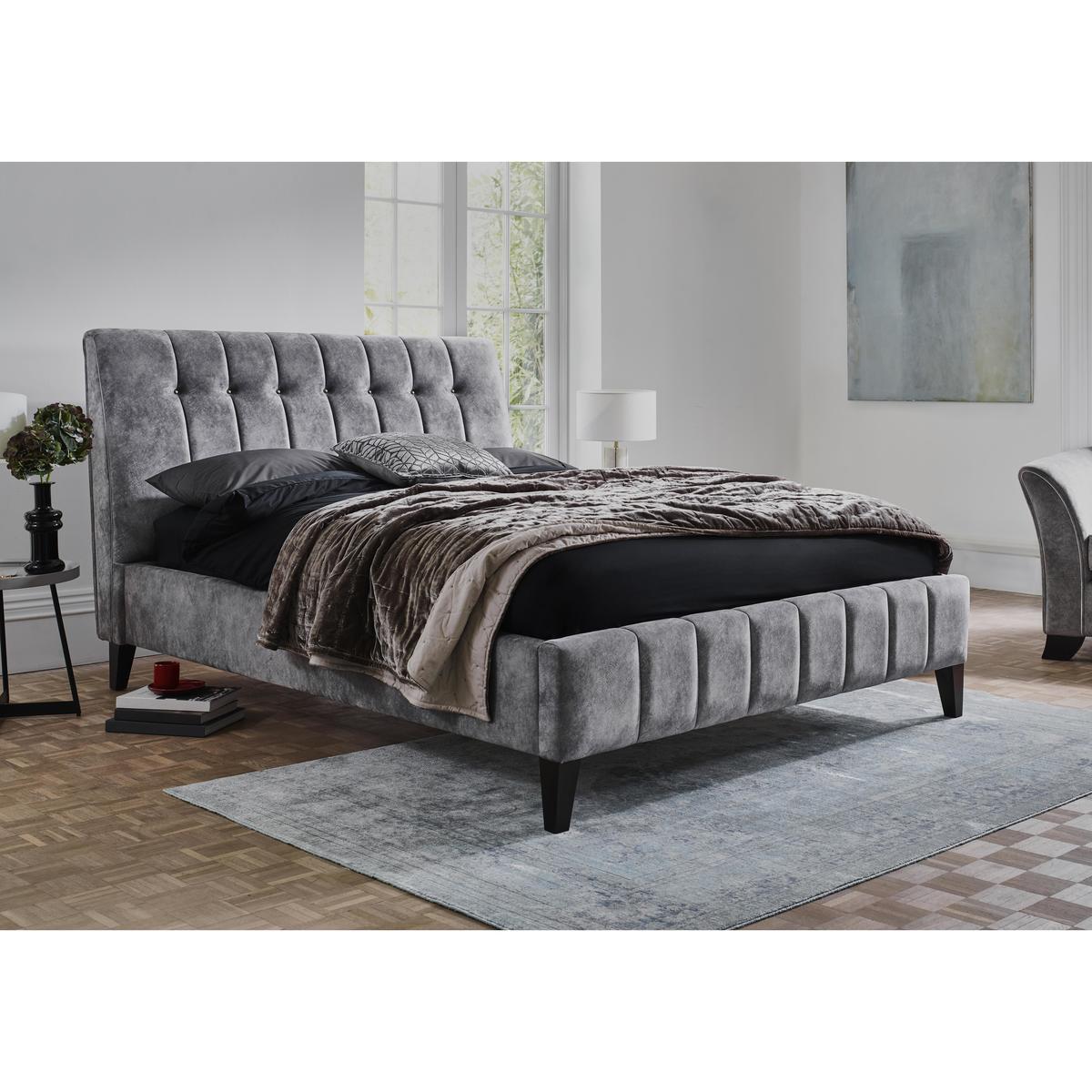 Antigua Bed Frame - King Size - Grey – image 2