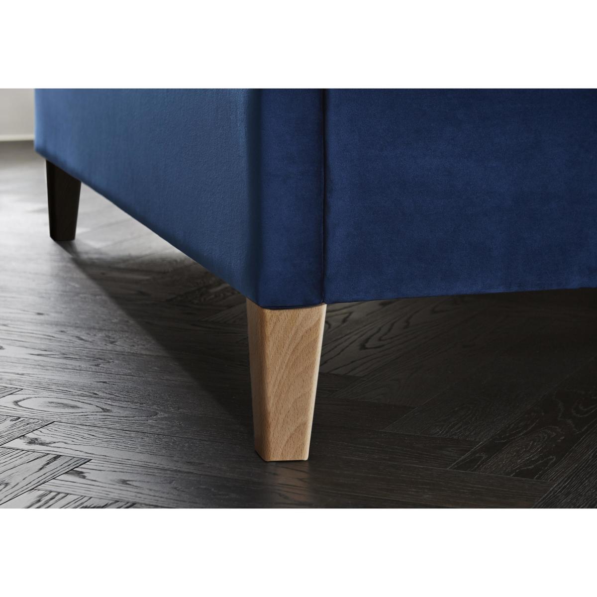 Maisie Low Foot End Bed Frame - Double - Grey - By Furniture Village – image 6