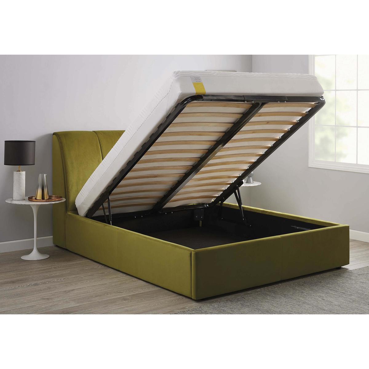 Tempur - Harrington Ottoman Bed Frame - Super King - Green – image 3