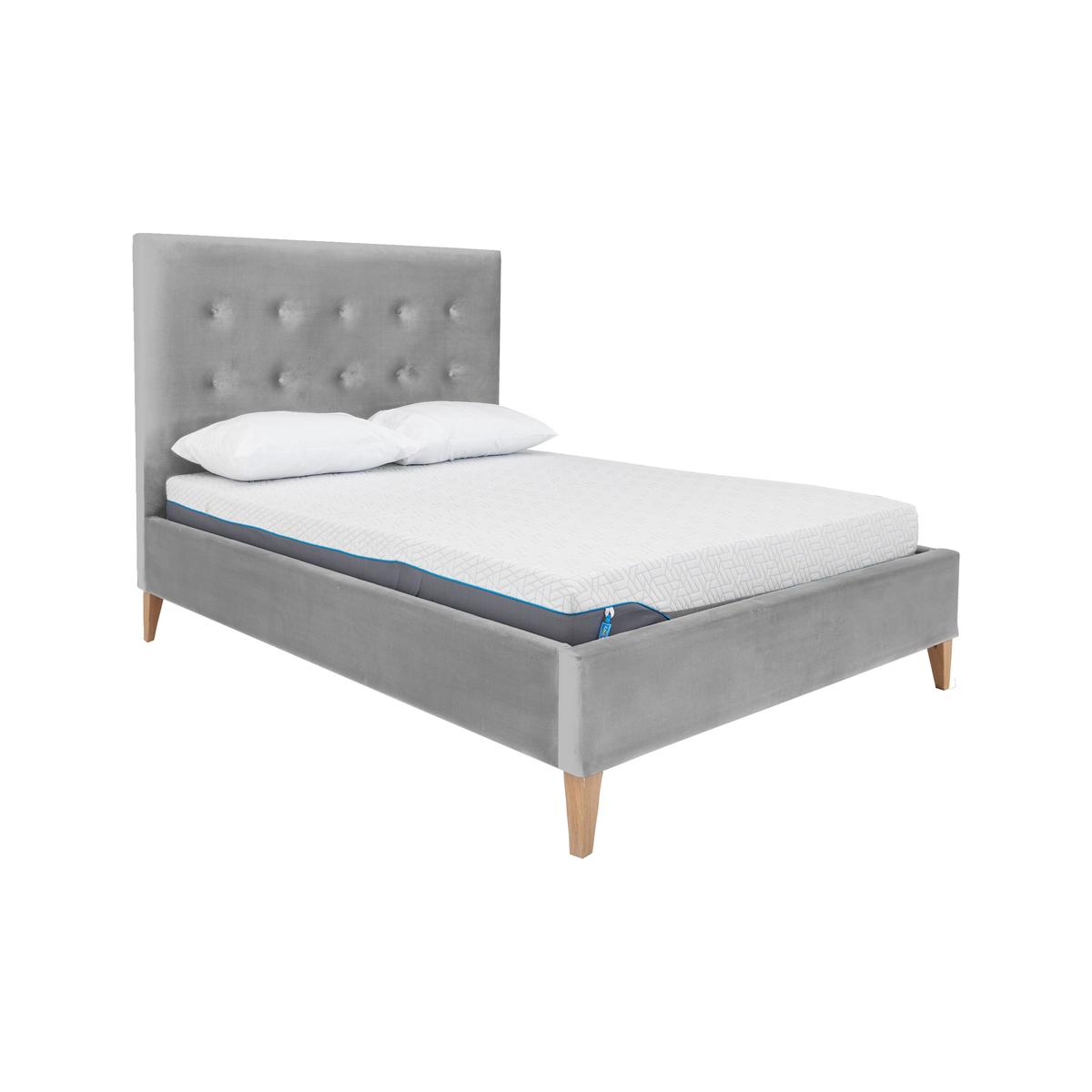 Maisie Low Foot End Bed Frame - Super King - Grey - By Furniture Village – image 1