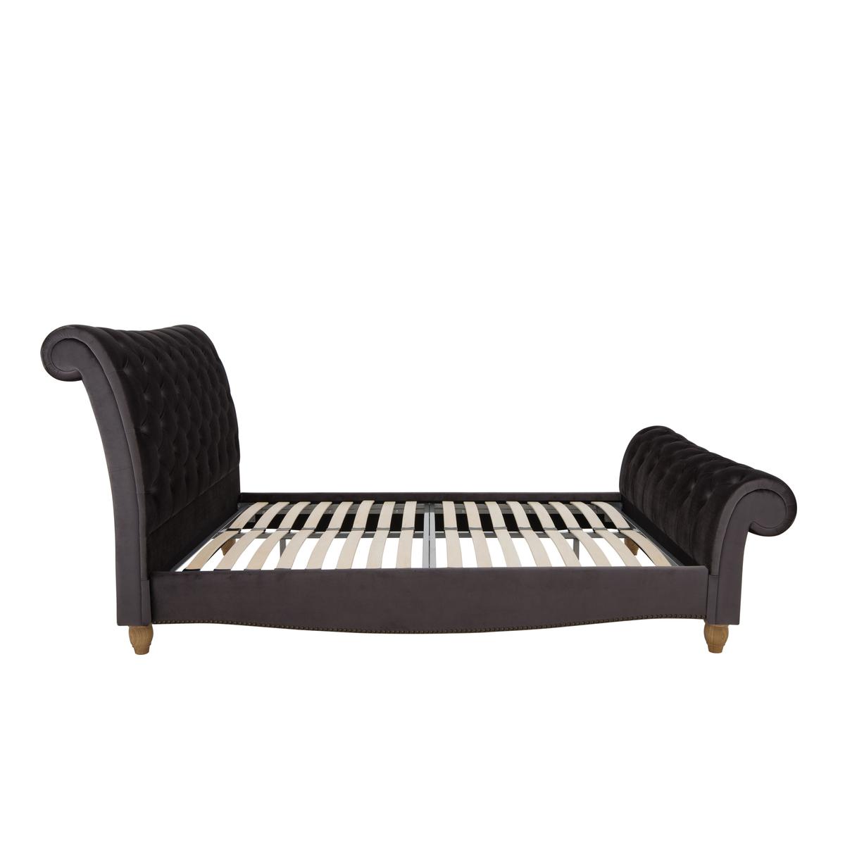 Aurora Bed Frame - King Size - Grey - By Furniture Village – image 4