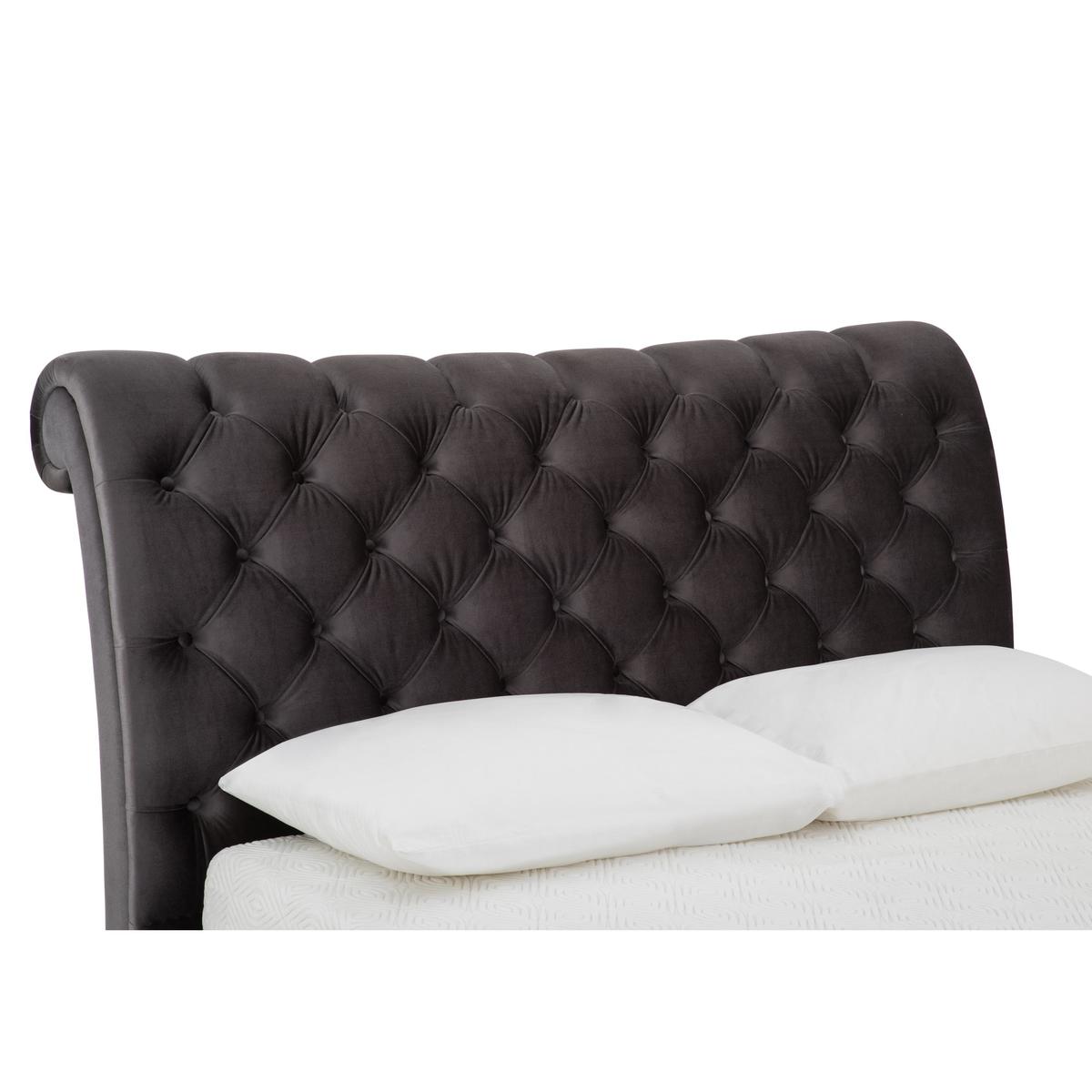 Aurora Bed Frame - King Size - Grey - By Furniture Village – image 5