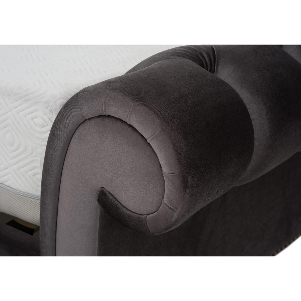 Aurora Bed Frame - King Size - Grey - By Furniture Village – image 6