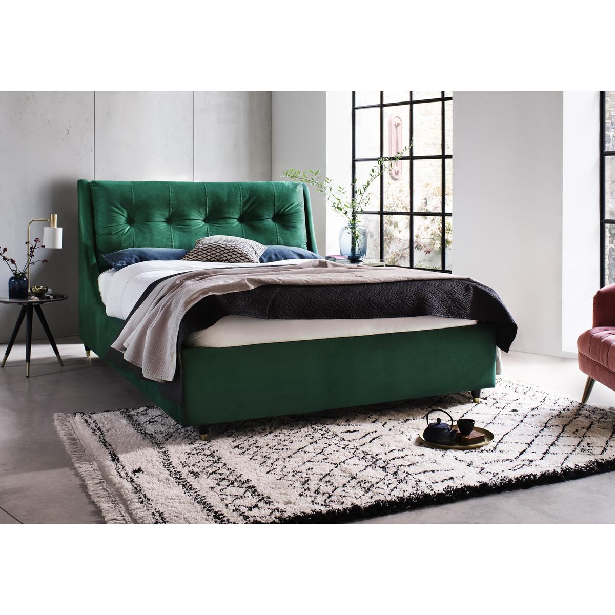 Javier Ottoman Bed Frame - Double - Silver – image 3
