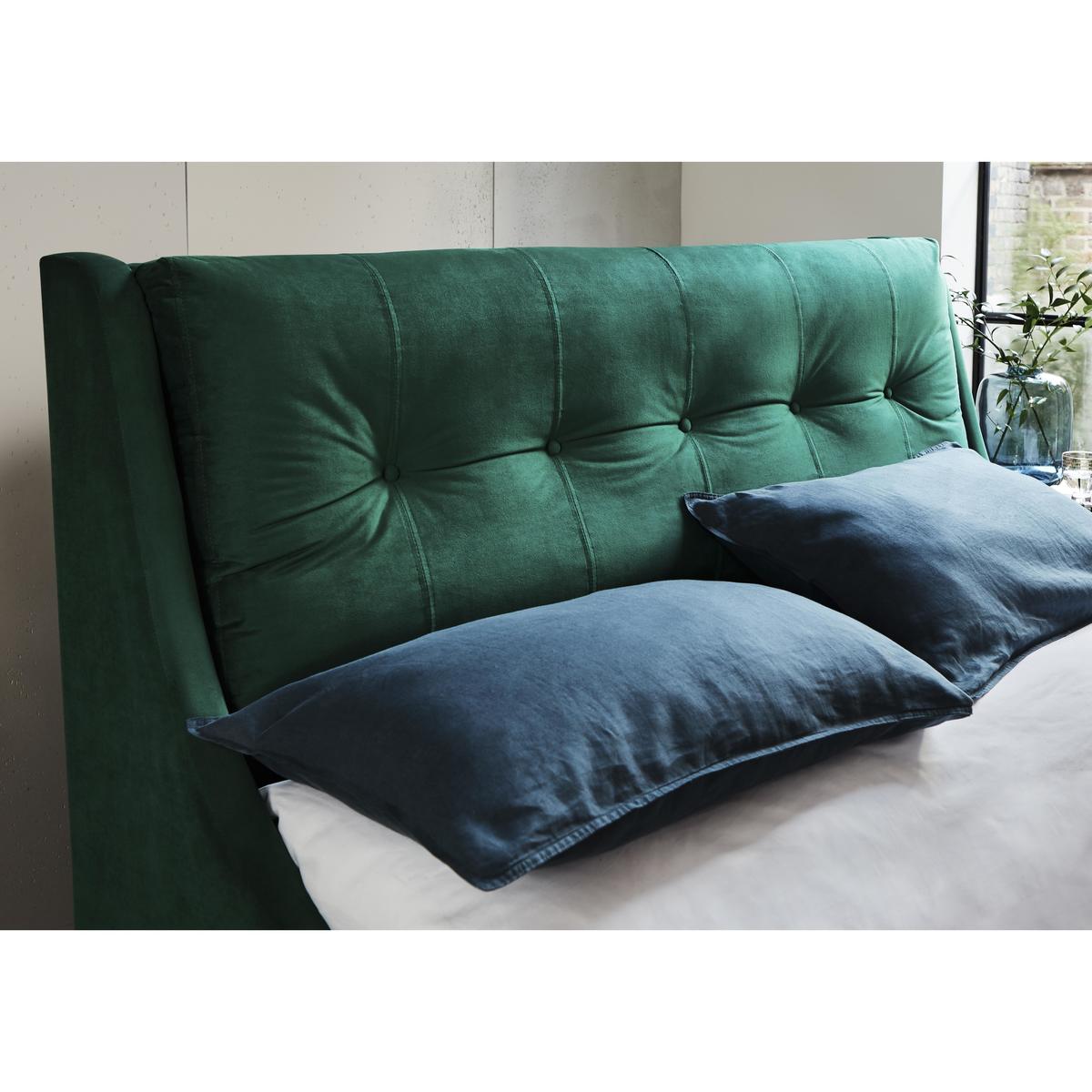 Javier Ottoman Bed Frame - Double - Silver – image 4