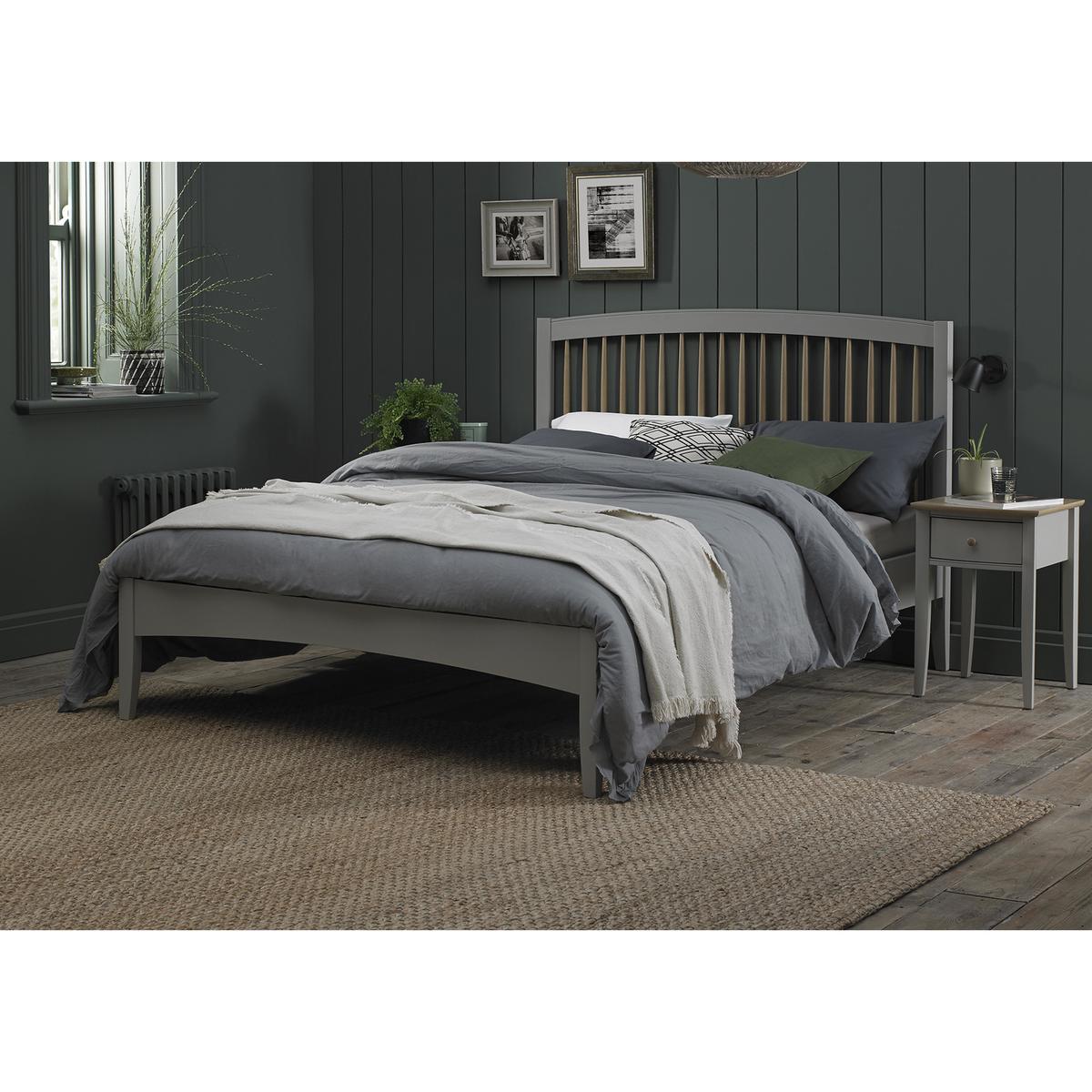 Cotswold Bed Frame - Double - Grey – image 2