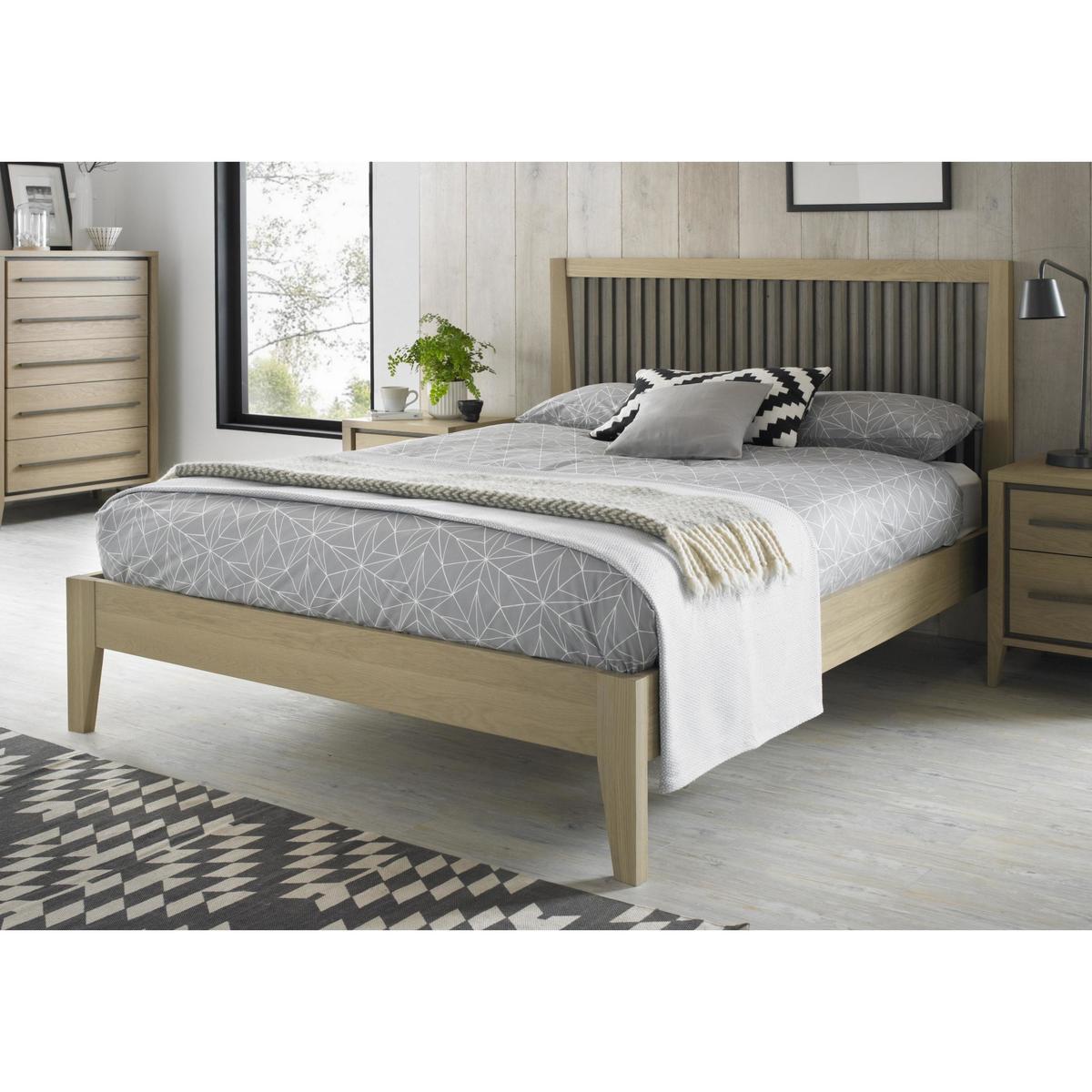 Durrell Bed Frame - Double - Brown - By Furniture Village – image 3