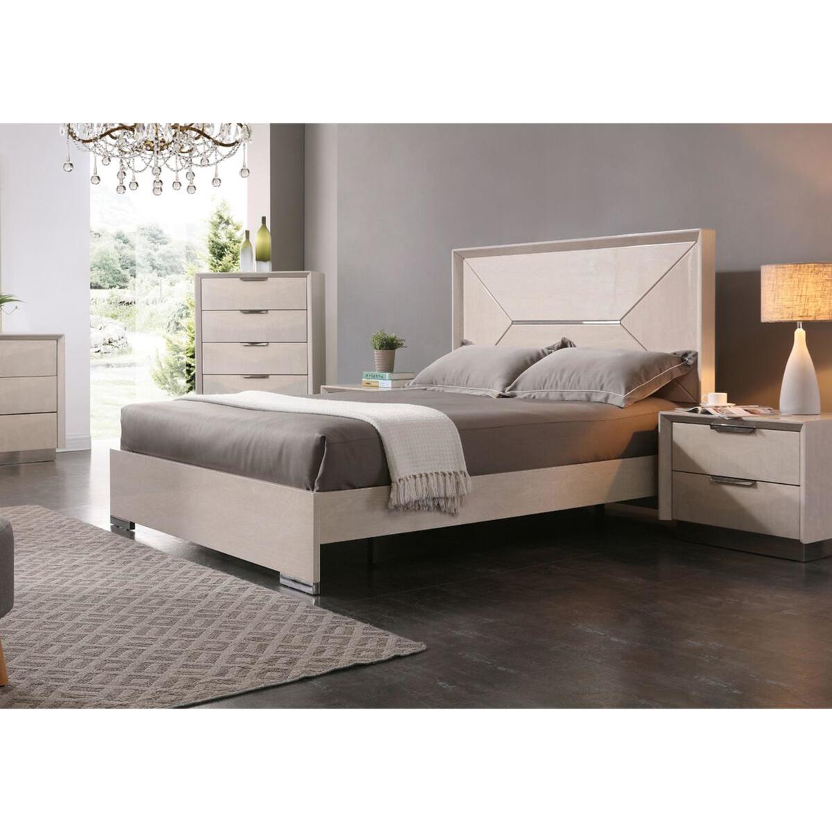 Taormina Bed Frame - King Size - Beige - By Furniture Village – image 2