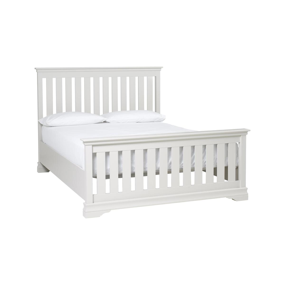 Corndell - Ambriella King Size Bed Frame High Foot End - White – image 1