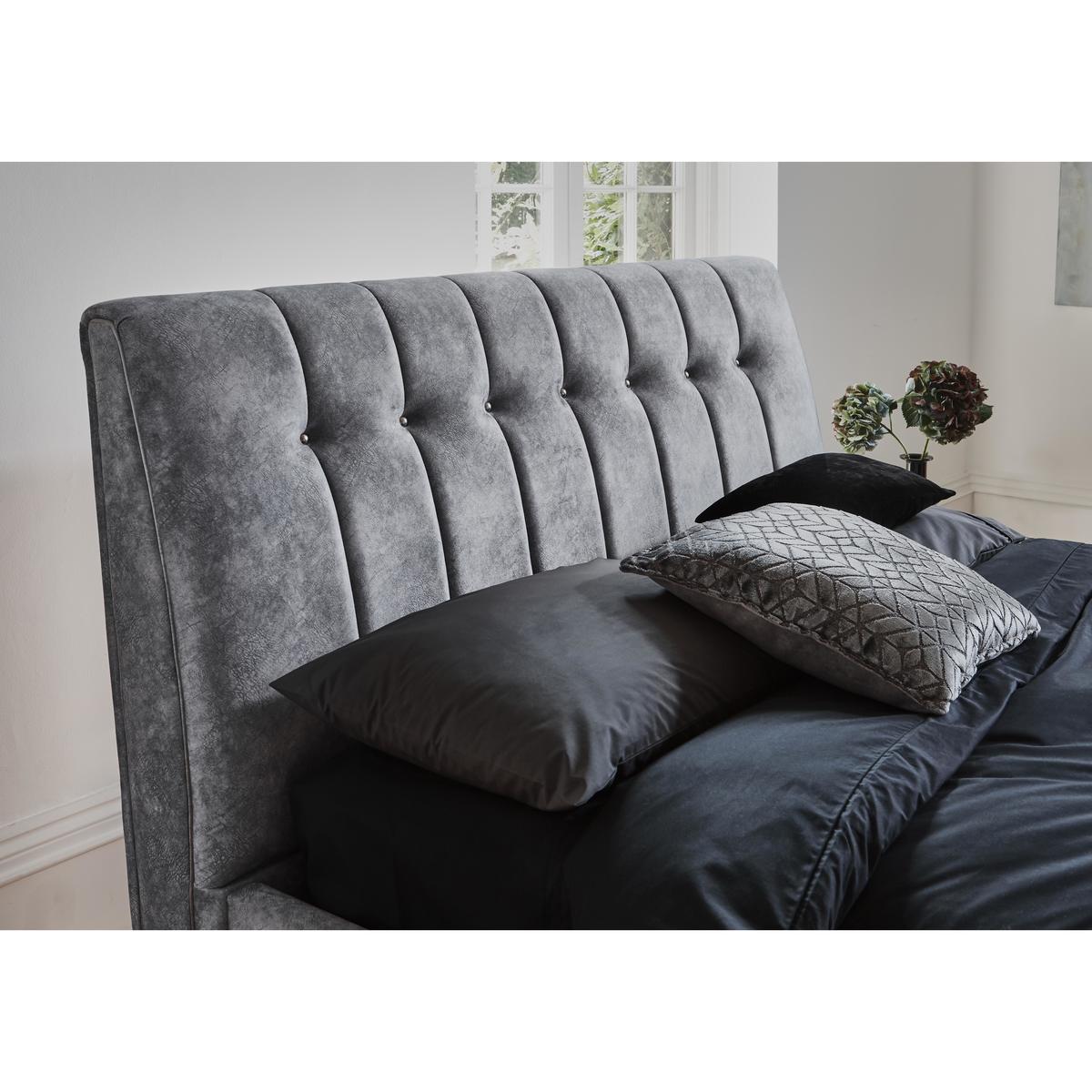 Antigua Bed Frame - Super King - Beige – image 3