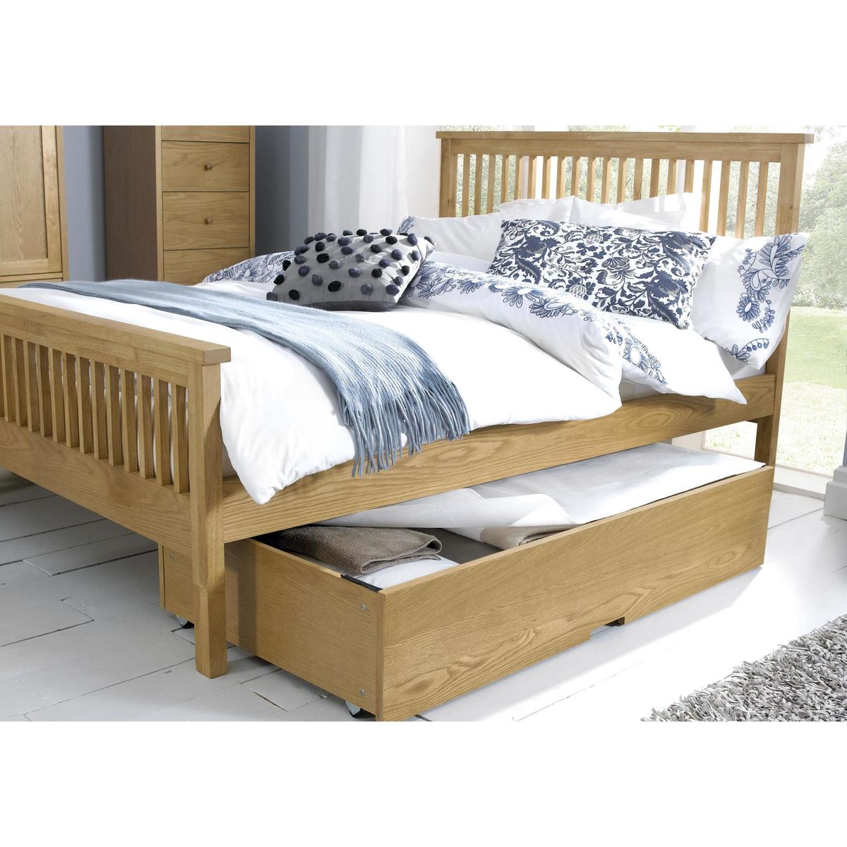 Eva Low Footend Bed Frame - Double - White - By Furniture Village – image 2
