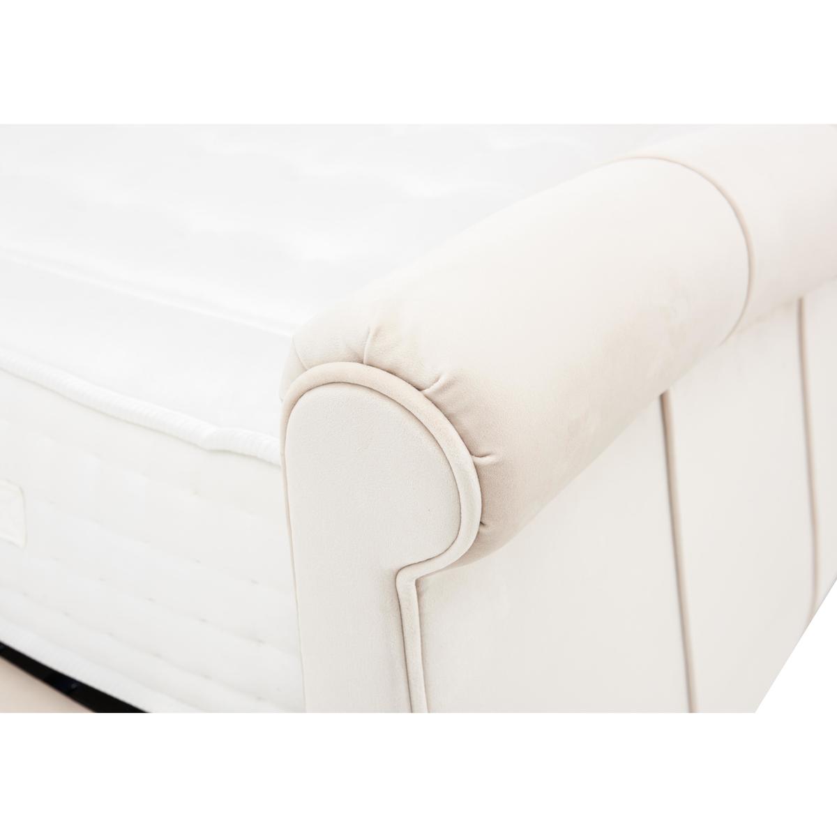 Belle Bed Frame - Double - Purple - By Furniture Village – image 6