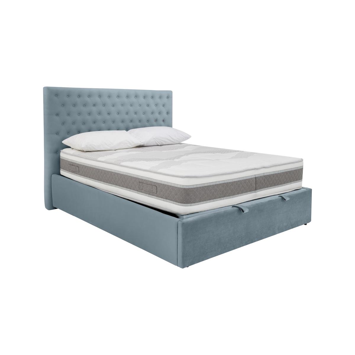 Garcia Ottoman Bed Frame - Super King - Grey - By Furniture Village – image 1