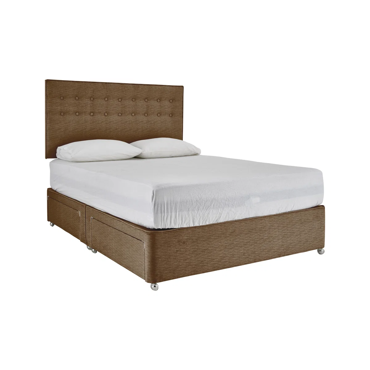 Mi Bed - Cargo Divan Base - Small Double - Brown – image 1