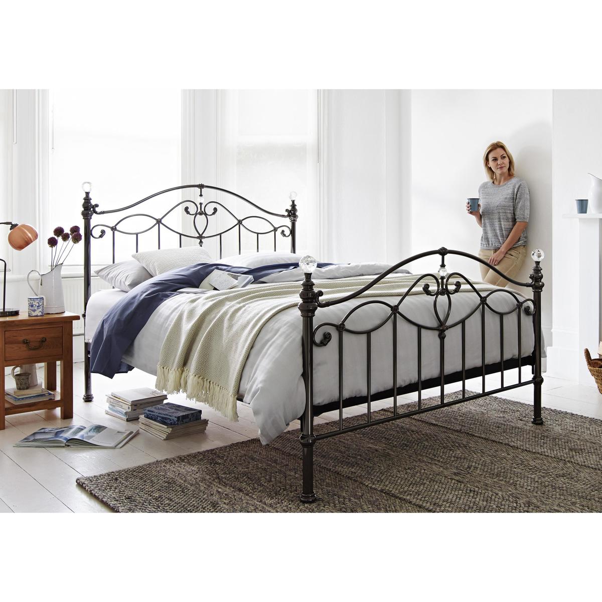 Darcey Bed Frame - King Size - Black - By Furniture Village – image 2