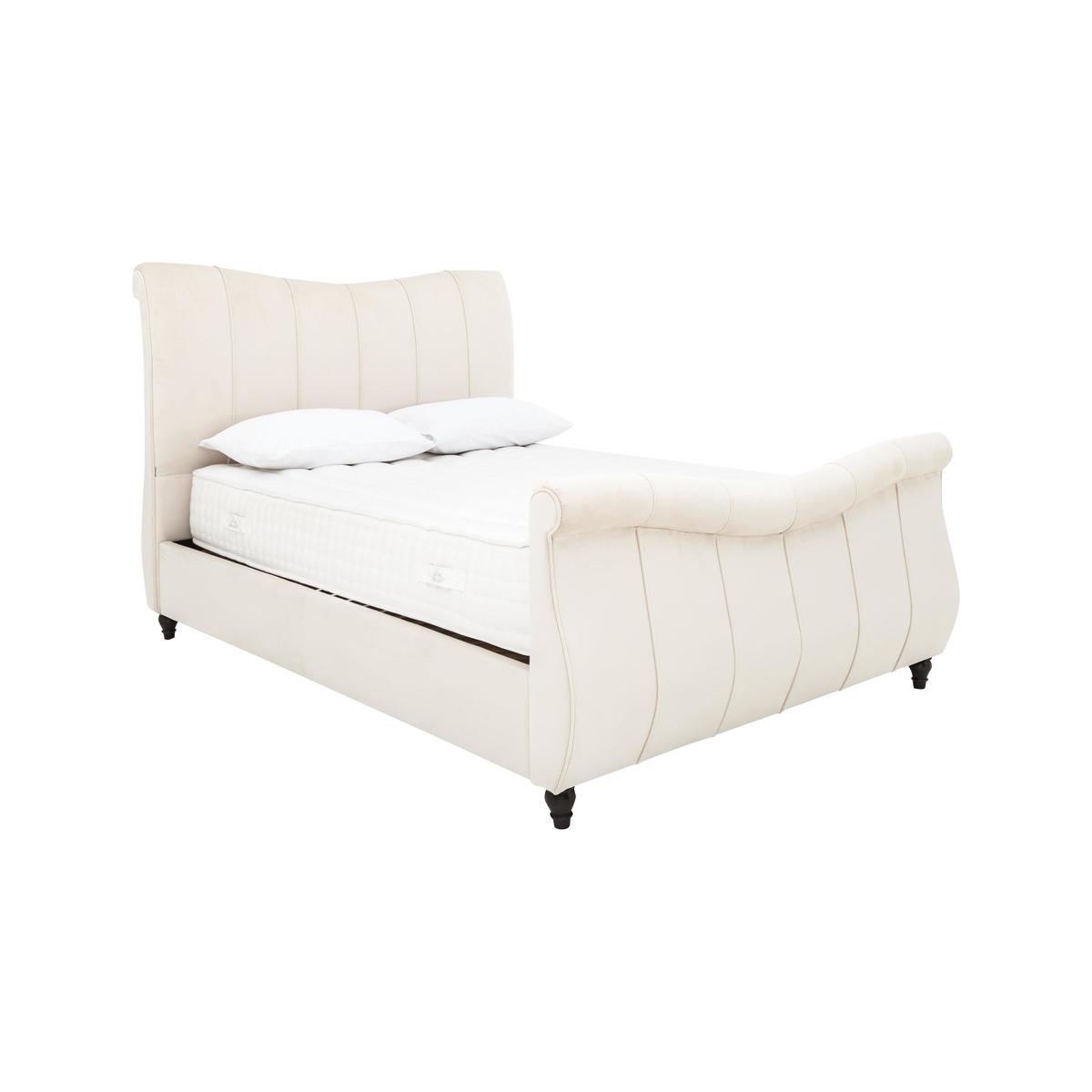 Belle Bed Frame - King Size - Cream - By Furniture Village – image 1