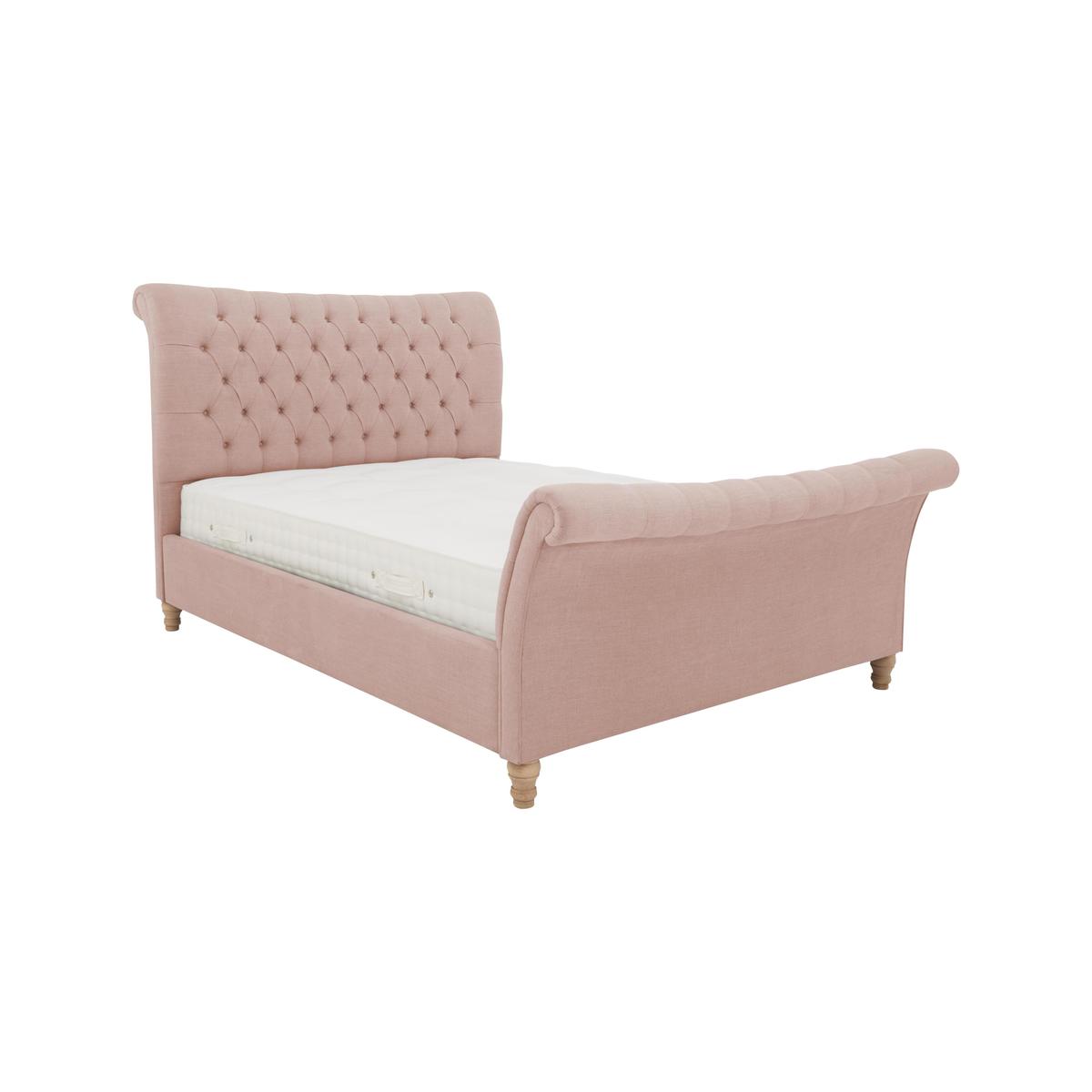 Evie Bed Frame - Small Double - Pink - By Furniture Village – image 1