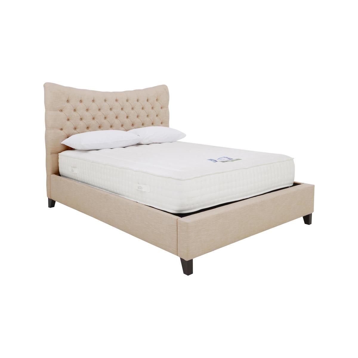 Jessie Bed Frame - Double - Beige - By Furniture Village – image 1