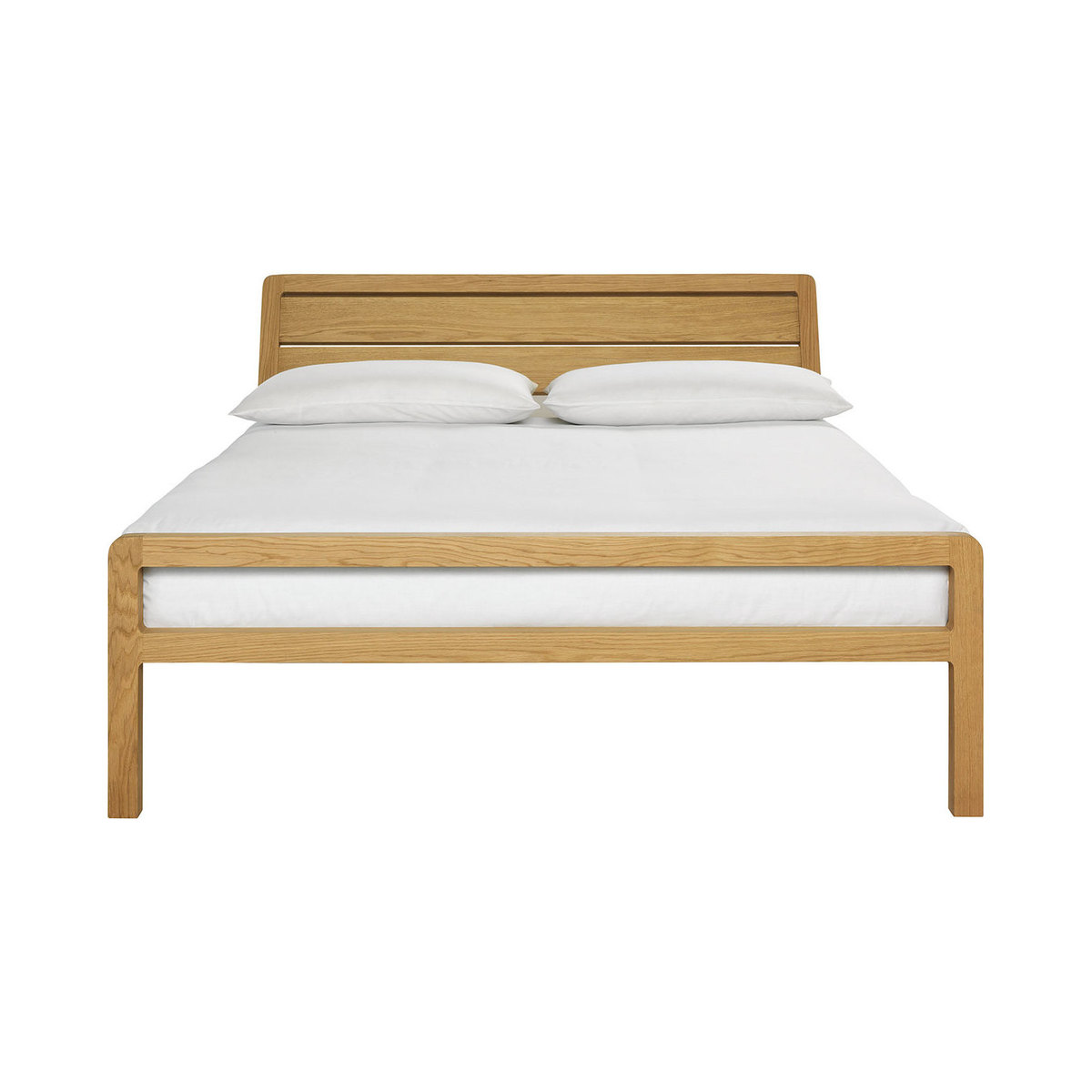 Habitat Radius Double Bed Frame - Oak – image 2