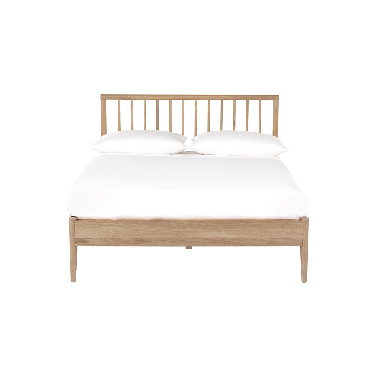 Franklin Solid Oak Double Bed Frame 135Cm, Oak – image 2