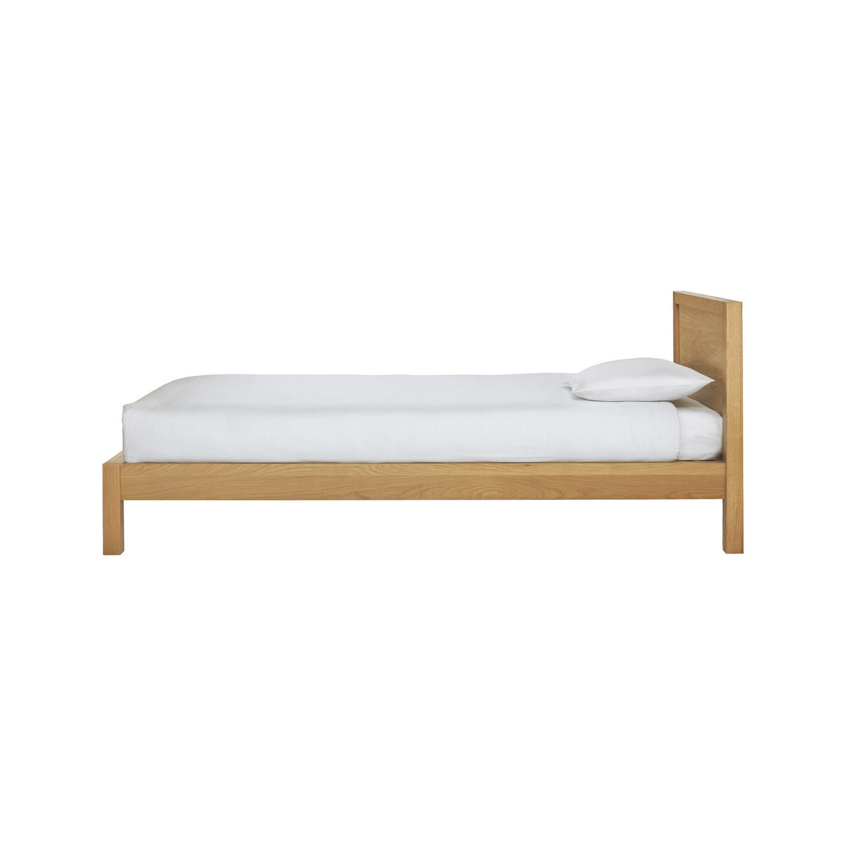 Hana Ii Oiled Oak Single Bed Frame 90Cm, Oak – image 2