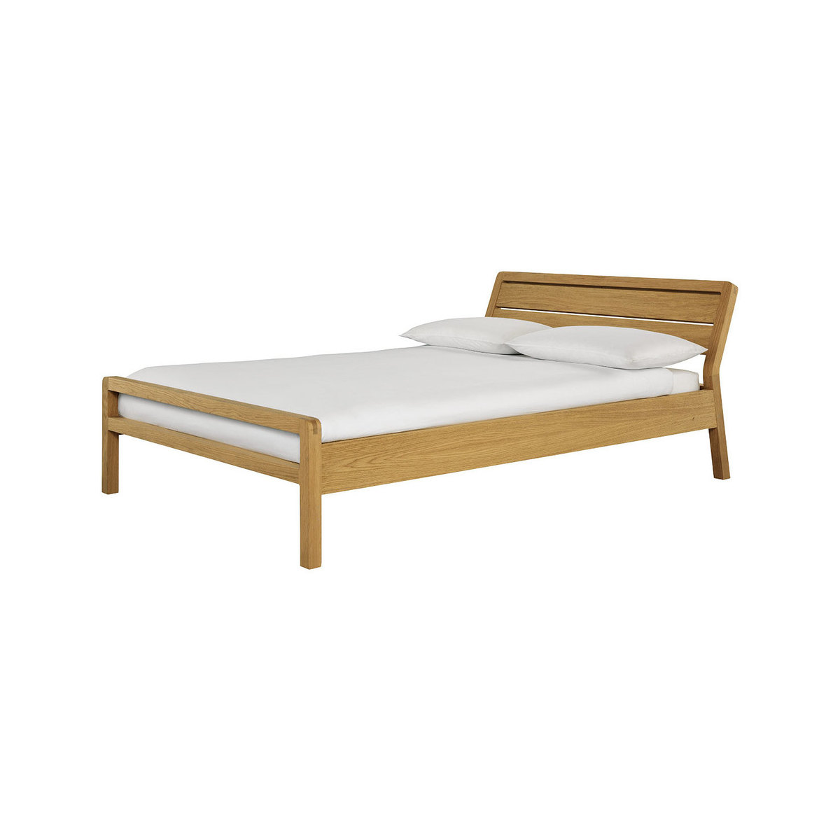 Habitat Radius Kingsize Bed Frame - Oak – image 1
