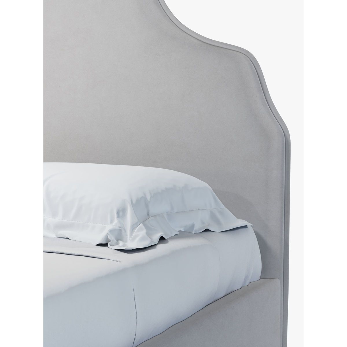 John Lewis & Partners Silhouette Upholstered Bed Frame, Double – image 6
