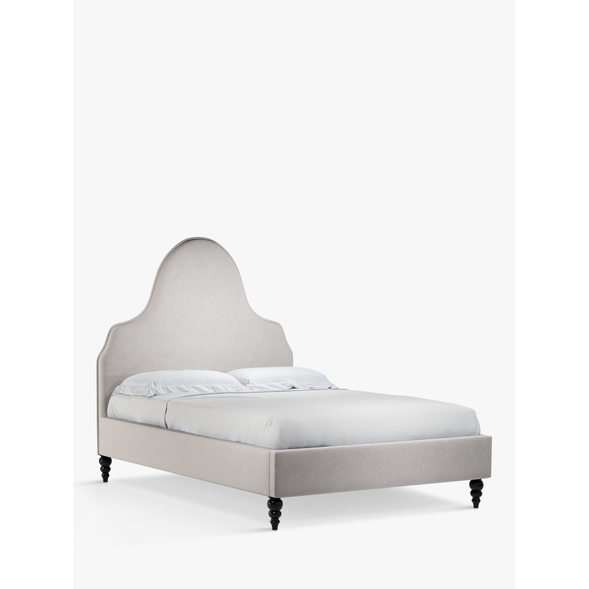 John Lewis & Partners Silhouette Upholstered Bed Frame, Double – image 1