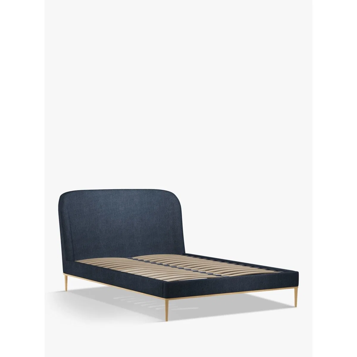 John Lewis & Partners Show-Wood Upholstered Bed Frame, Double – image 1