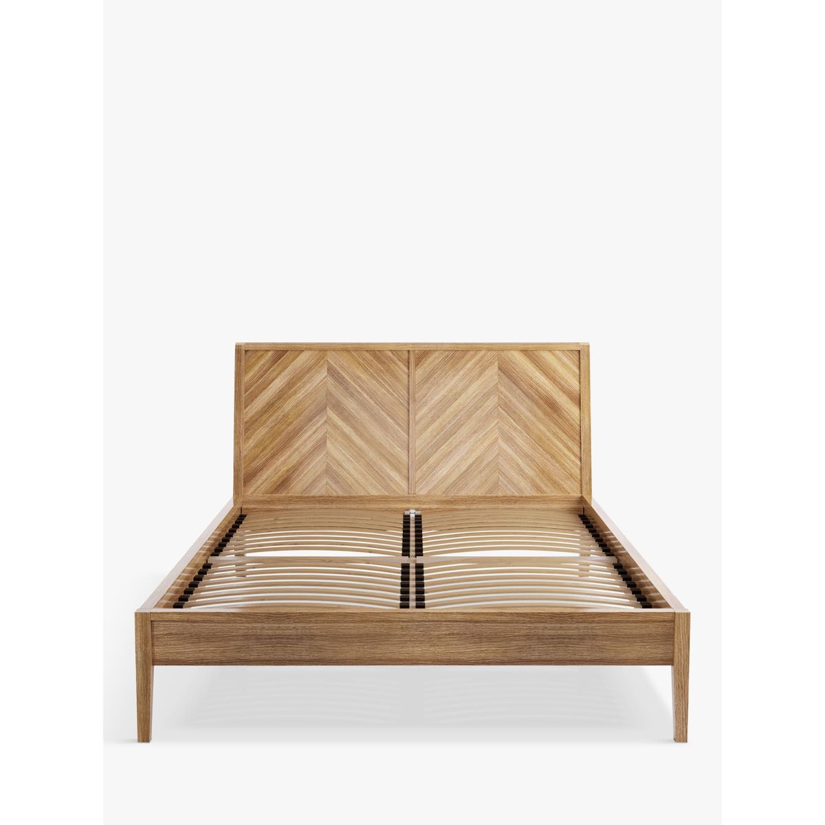 John Lewis & Partners Padma Parquet Bed Frame, King Size, Oak – image 1