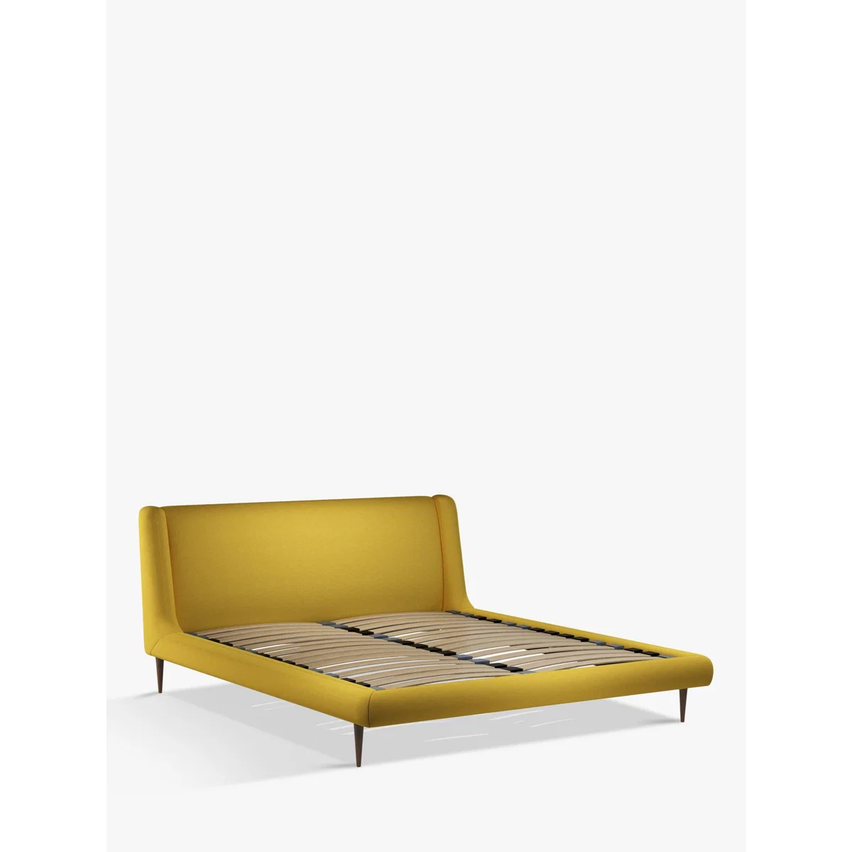 John Lewis & Partners Mid-Century Sweep Upholstered Bed Frame, Super King Size – image 1
