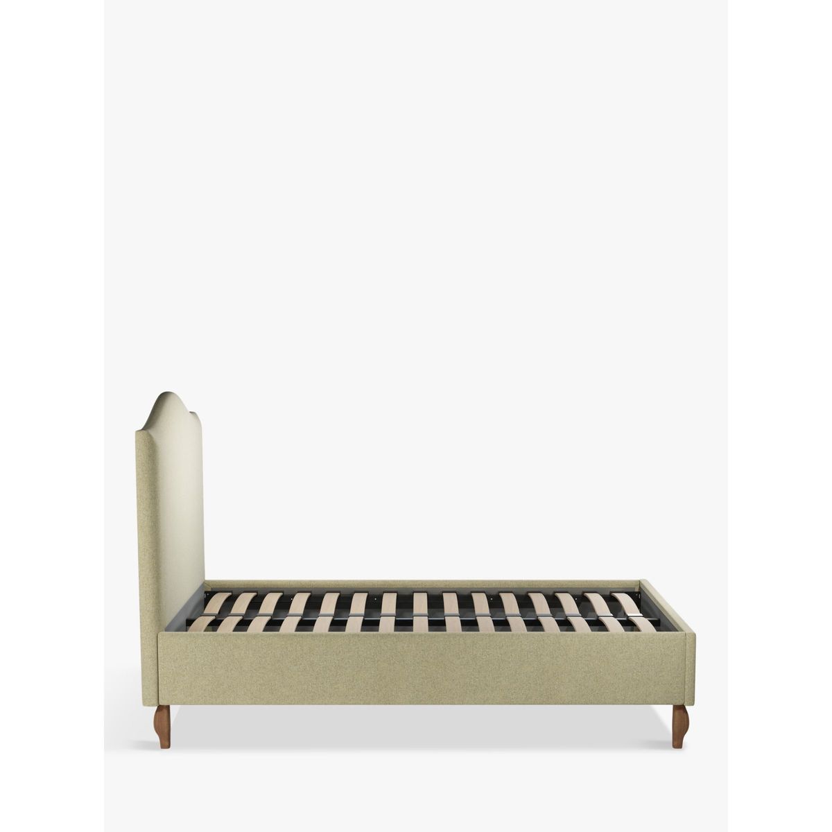 John Lewis & Partners Charlotte Upholstered Bed Frame, Double, Saga Latte – image 3