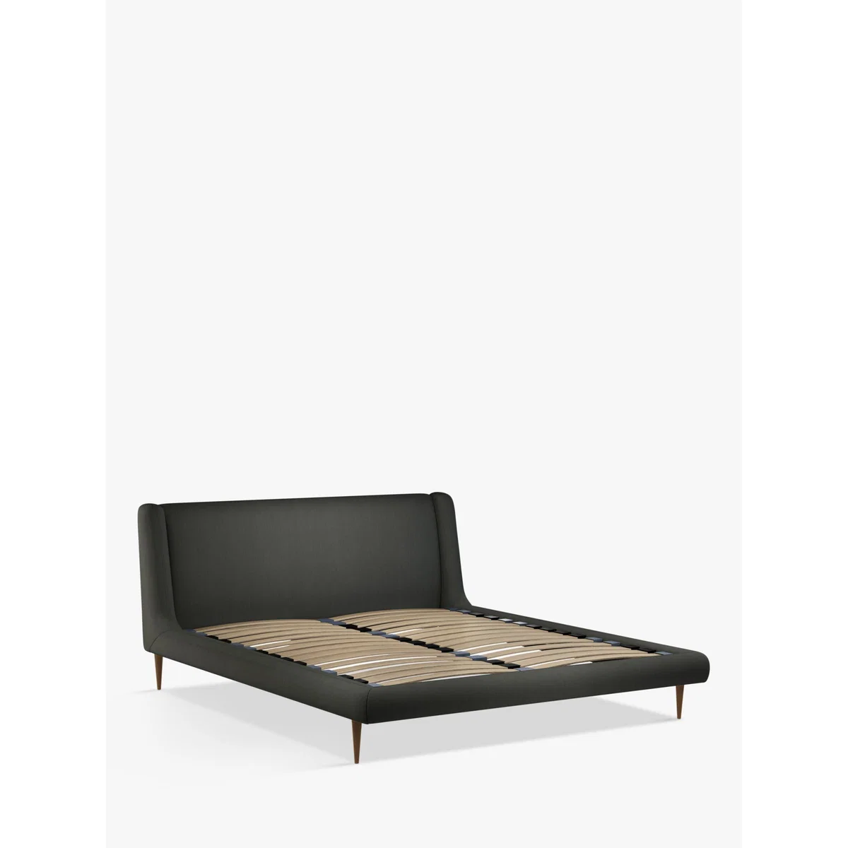 John Lewis & Partners Mid-Century Sweep Upholstered Bed Frame, Super King Size – image 1