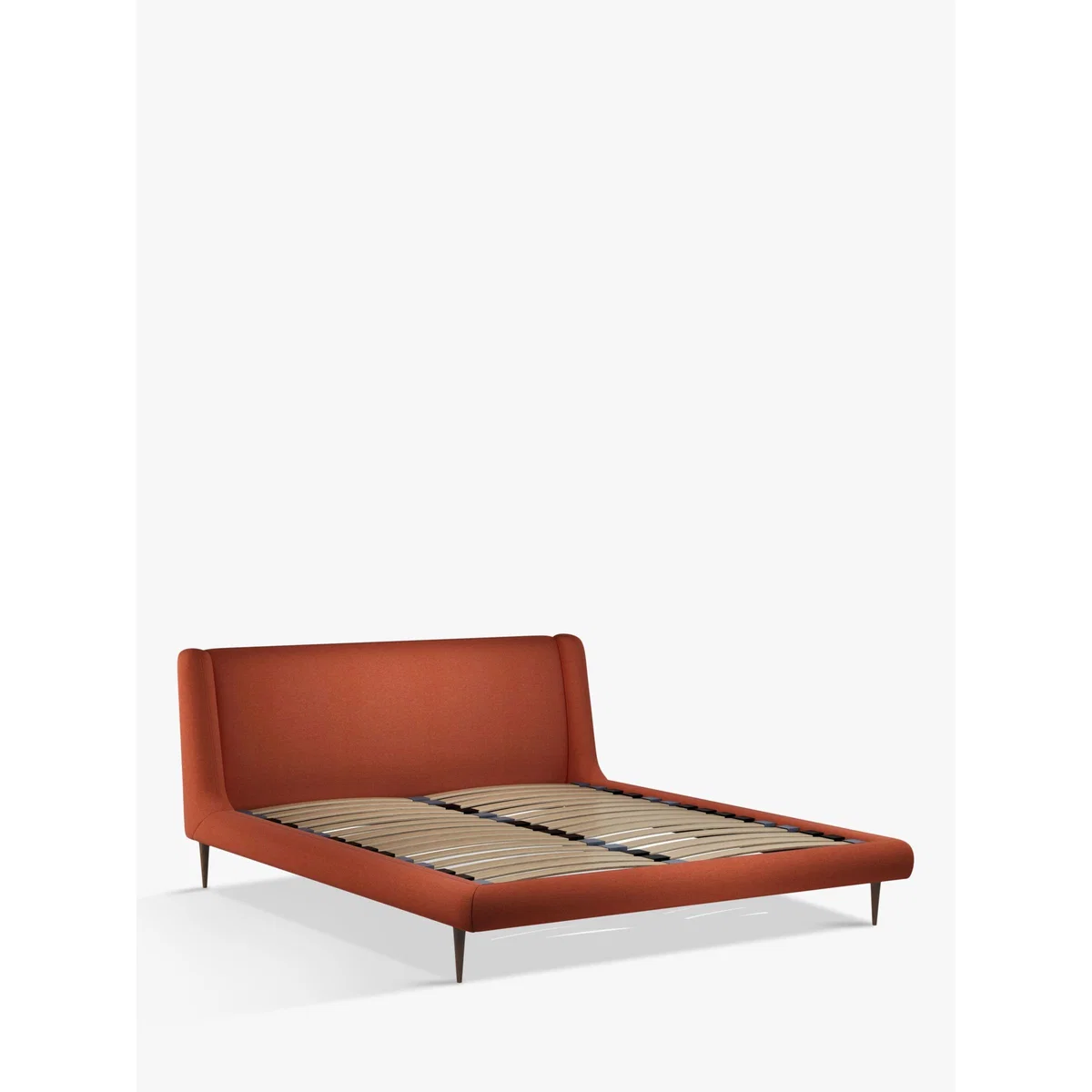 John Lewis & Partners Mid-Century Sweep Upholstered Bed Frame, Super King Size – image 1