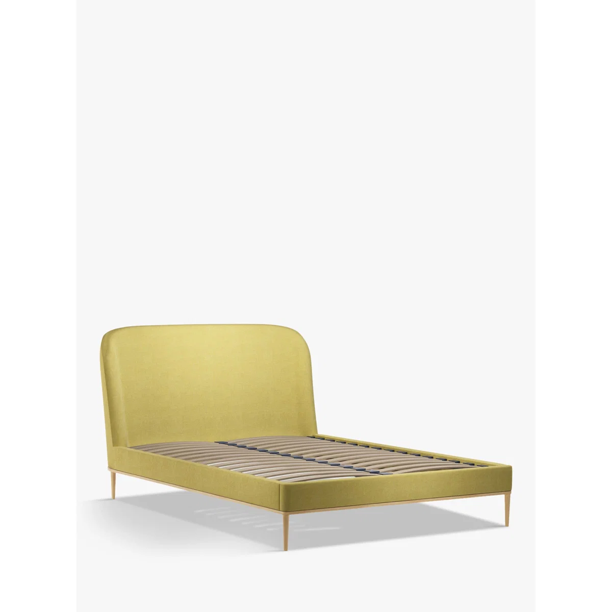 John Lewis & Partners Show-Wood Upholstered Bed Frame, Double – image 1
