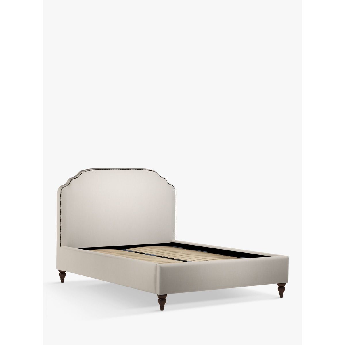 John Lewis & Partners Studded Upholstered Bed Frame, Double – image 2