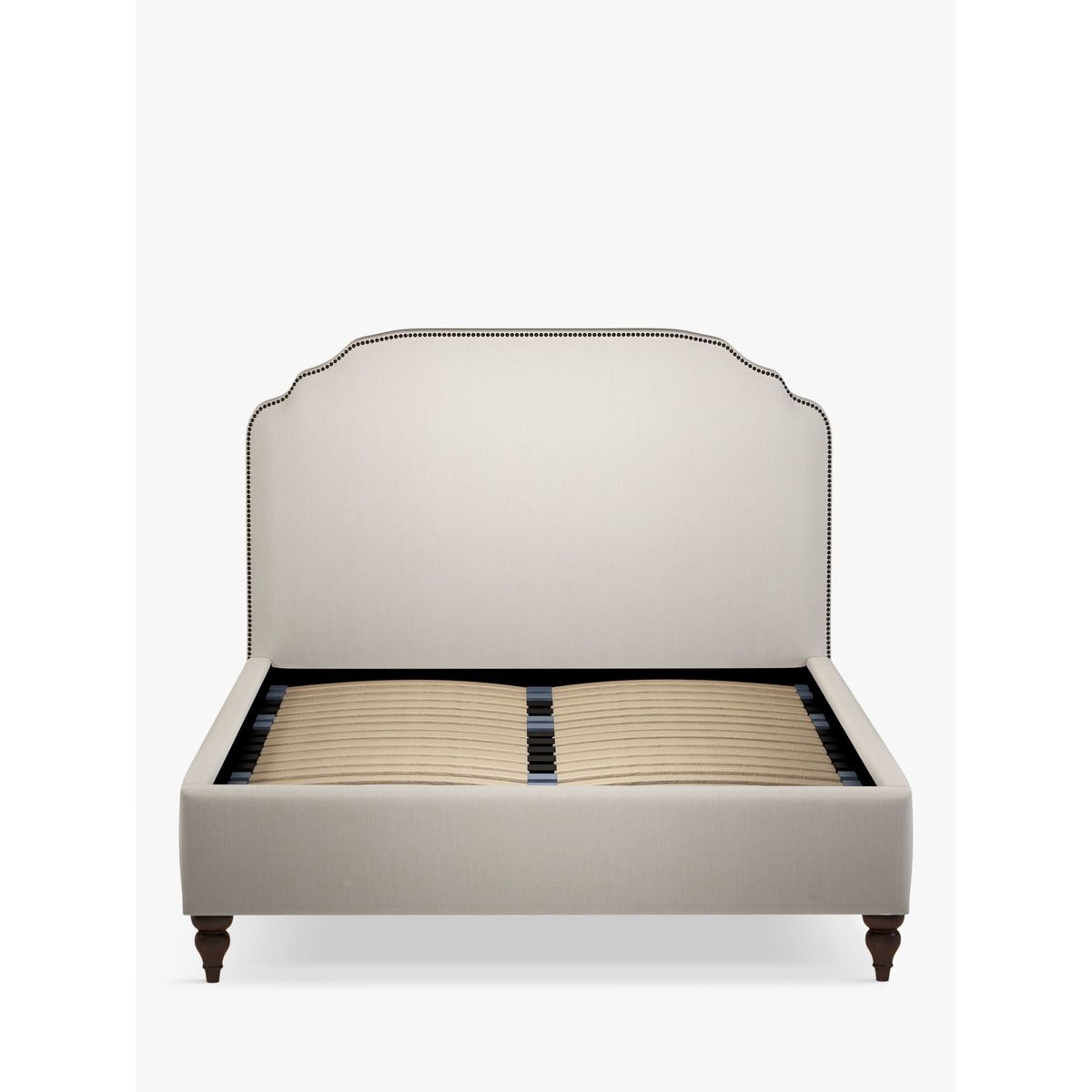 John Lewis & Partners Studded Upholstered Bed Frame, Double – image 3