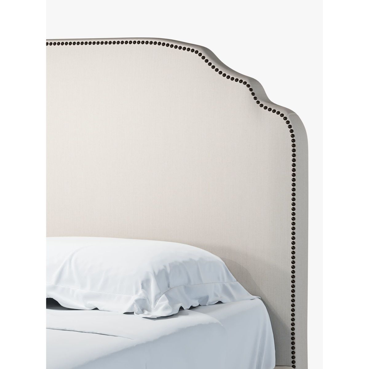 John Lewis & Partners Studded Upholstered Bed Frame, Double – image 6