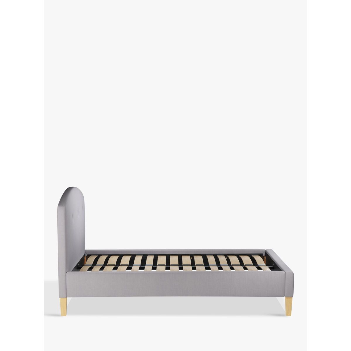 John Lewis & Partners Grace Upholstered Bed Frame, Double, Topaz Grey – image 3