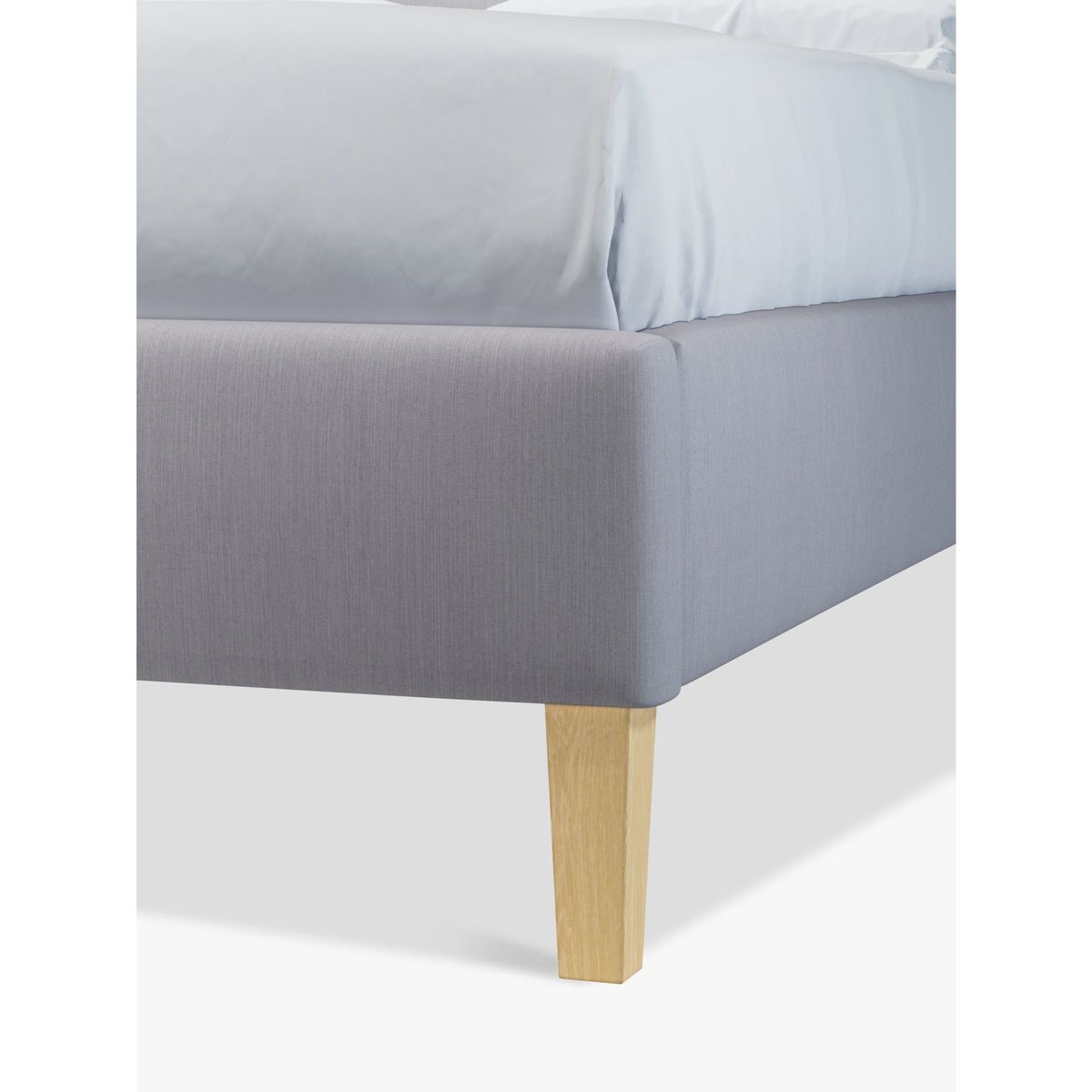 John Lewis & Partners Grace Upholstered Bed Frame, Double, Topaz Grey – image 4
