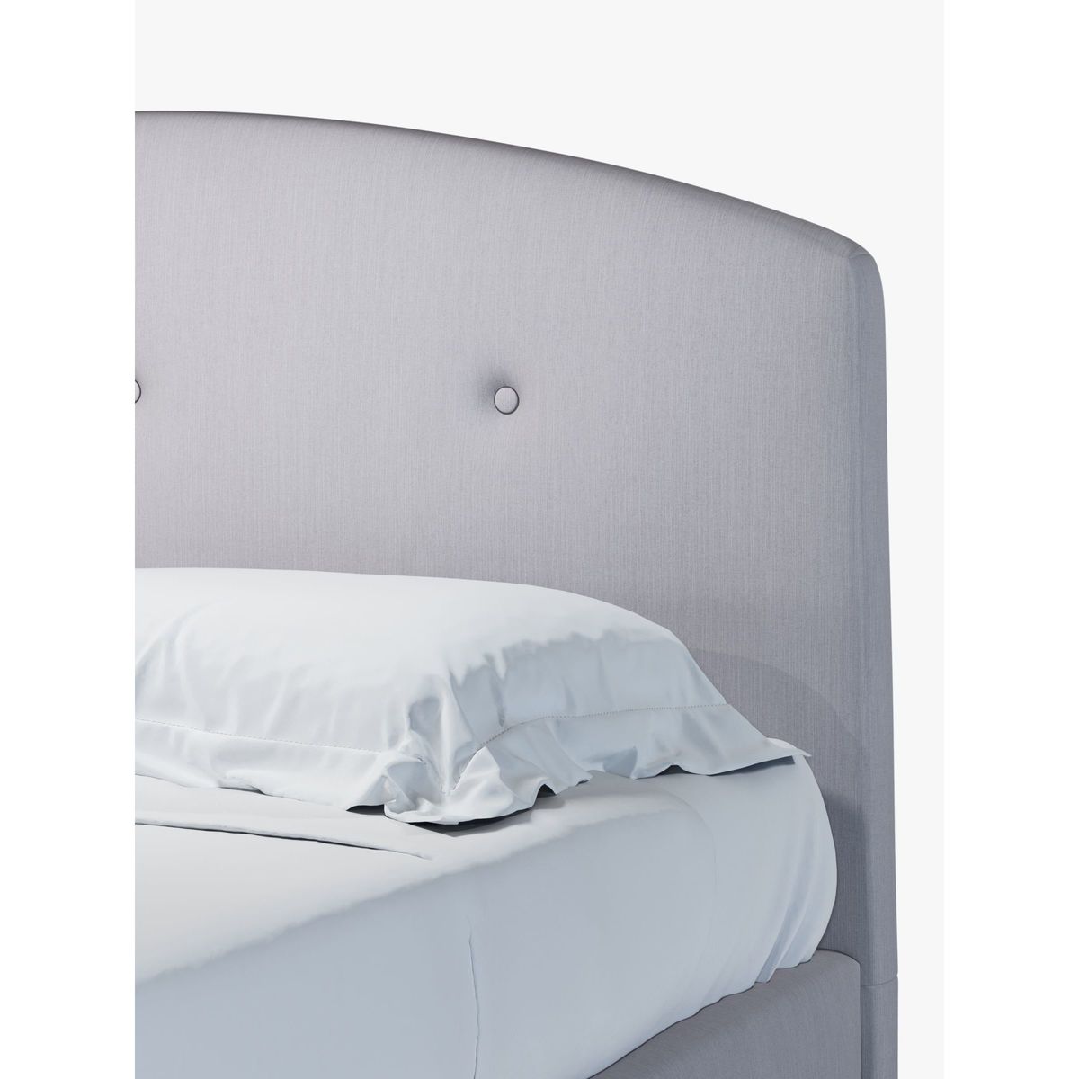 John Lewis & Partners Grace Upholstered Bed Frame, Double, Topaz Grey – image 5