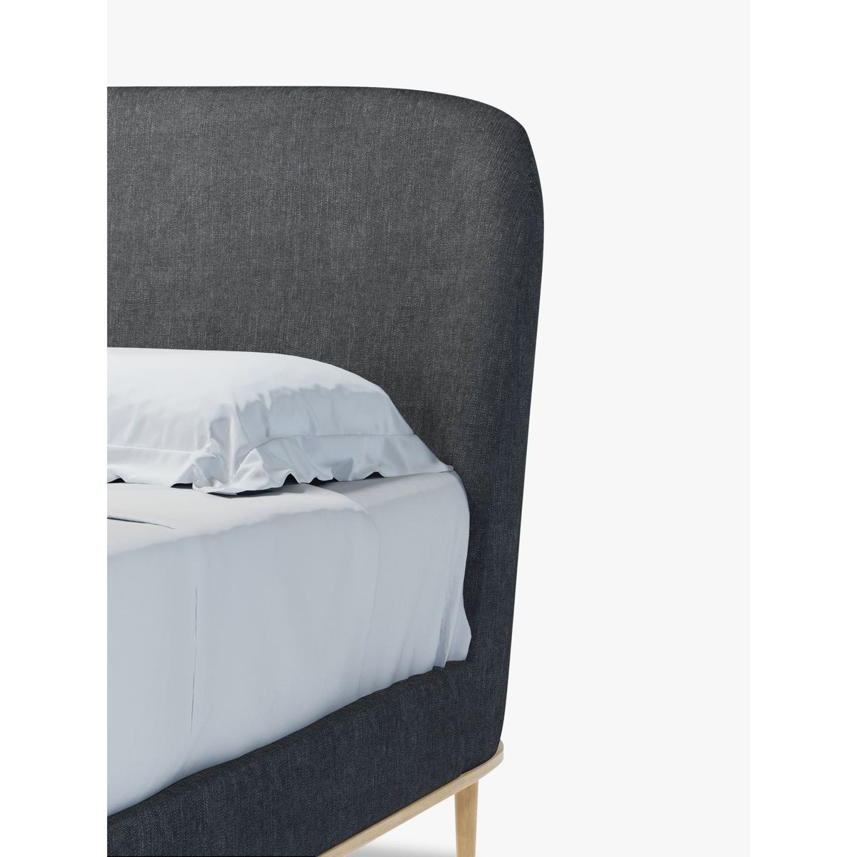 John Lewis & Partners Show-Wood Upholstered Bed Frame, Double – image 5