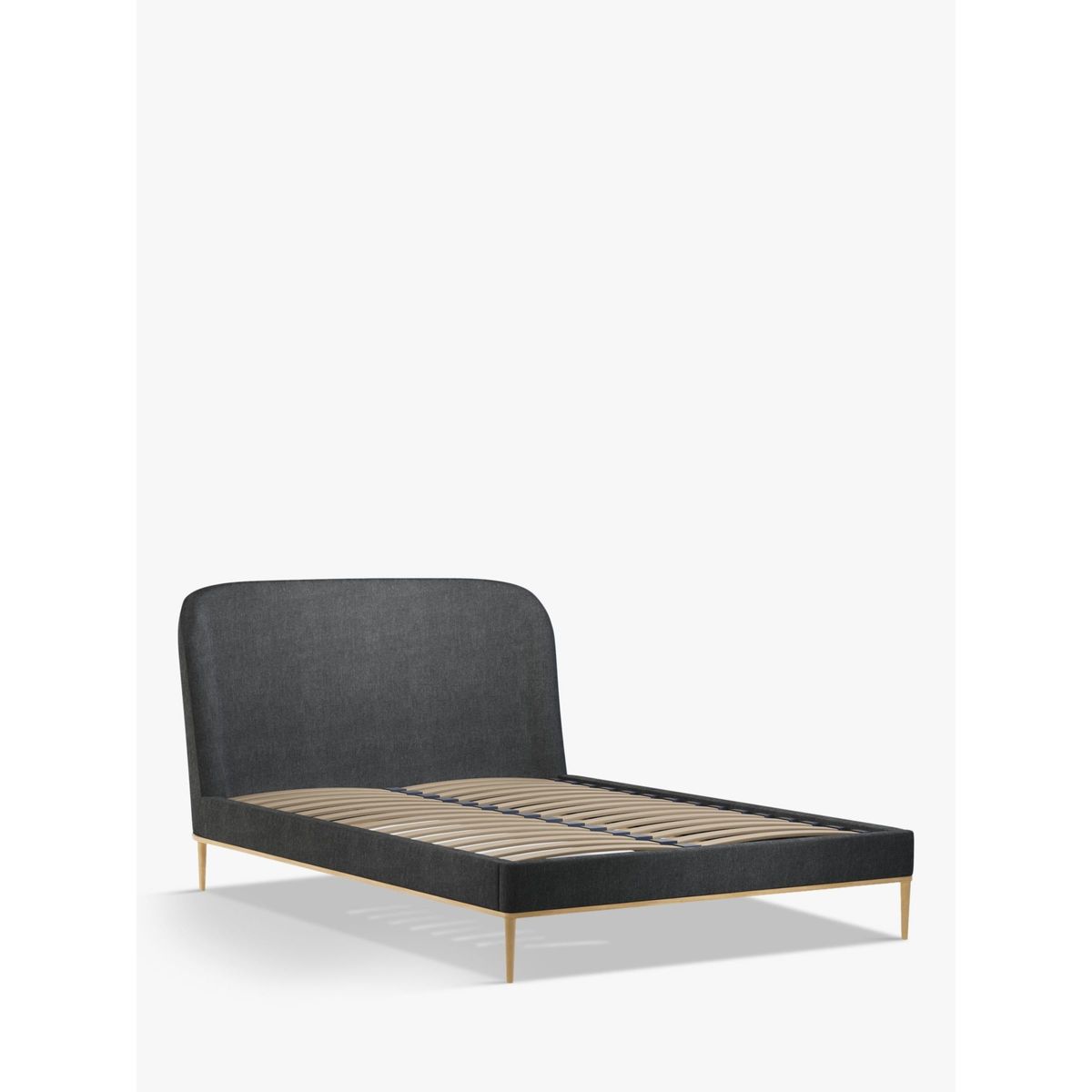 John Lewis & Partners Show-Wood Upholstered Bed Frame, Double – image 1