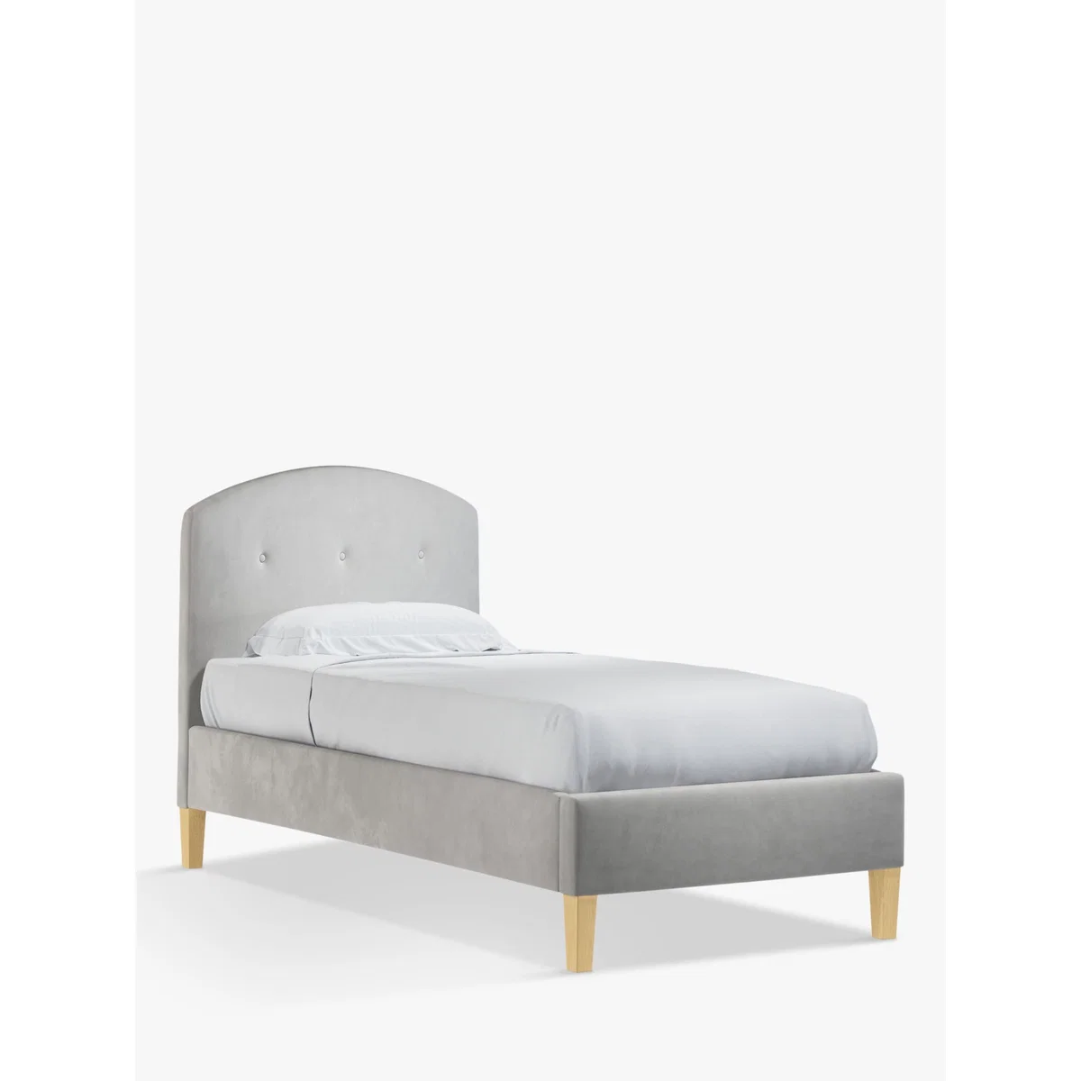 John Lewis & Partners Grace Child Compliant Upholstered Bed Frame, Single – image 1
