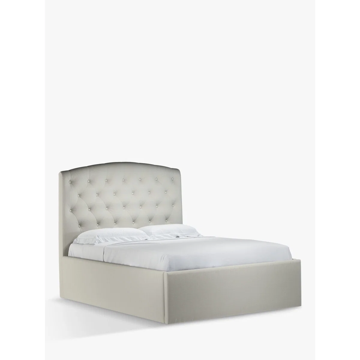 John Lewis & Partners Rouen Ottoman Storage Upholstered Bed Frame, Double – image 1