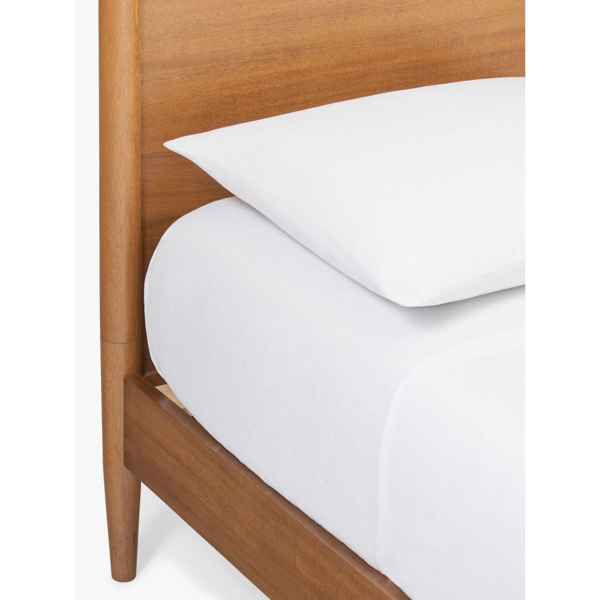 west elm Mid-Century Canopy Bed Frame, Double, FSC Certified (Eucalyptus), Acorn – image 4
