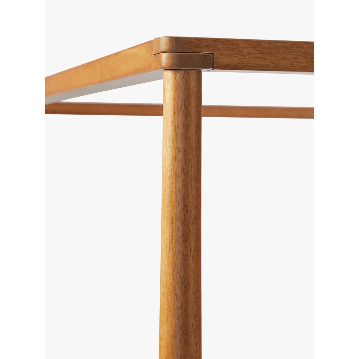 west elm Mid-Century Canopy Bed Frame, Double, FSC Certified (Eucalyptus), Acorn – image 5