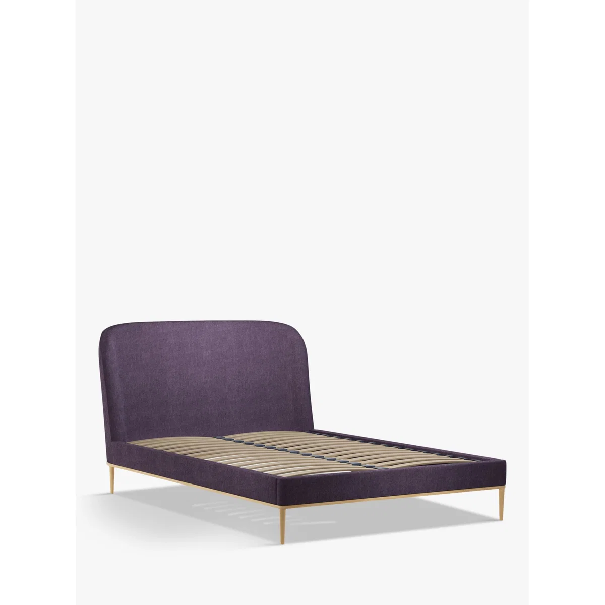 John Lewis & Partners Show-Wood Upholstered Bed Frame, Double – image 1